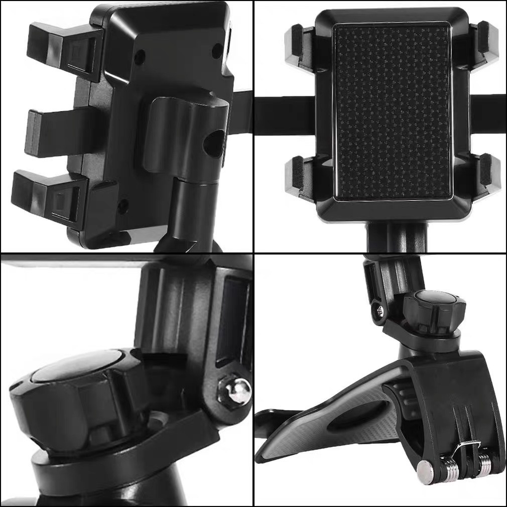 Giá đỡ điện thoại ô tô trên xe hơi xoay 360 độ chống rung treo đa điểm trên taplo, có bảng số điện thoại