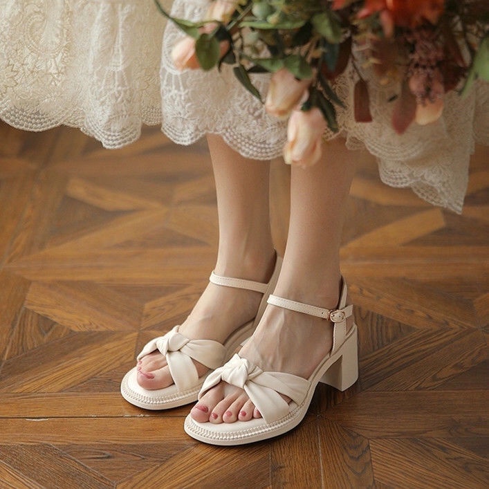 Giày Sandal Cao Gót Thời Trang Mùa Hè Dành Cho Nữ 2022