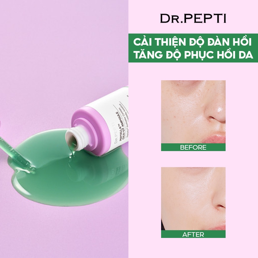 Tinh Chất Phục Hồi Và Săn Chắc Da DR.PEPTI Peptella Cica-Ut Ampoule 30ml