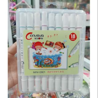 Bút màu dạ 2 đầu tô màu sắc rực rỡ đều 12M / 18M (62.000₫/ 85.000₫)