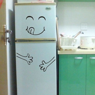 Sticker Dán Tủ Lạnh Hình Mặt Cười Dễ Thương