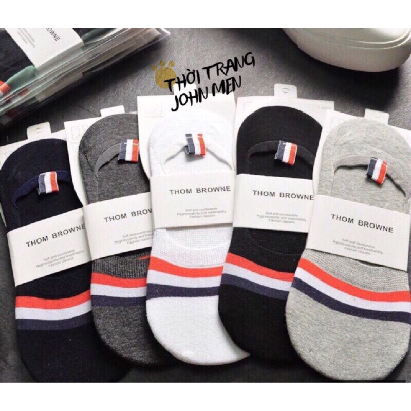 TẤT VỚ LƯỜI NAM NỮ CAO CẤP, COMBO 3 ĐÔI VẢI COTTON CÓ ĐỆM SILICON CHỐNG TỤT GÓT, KHỬ MÙI HÔI CHÂN KHI ĐI SOCKS ADS1102-1