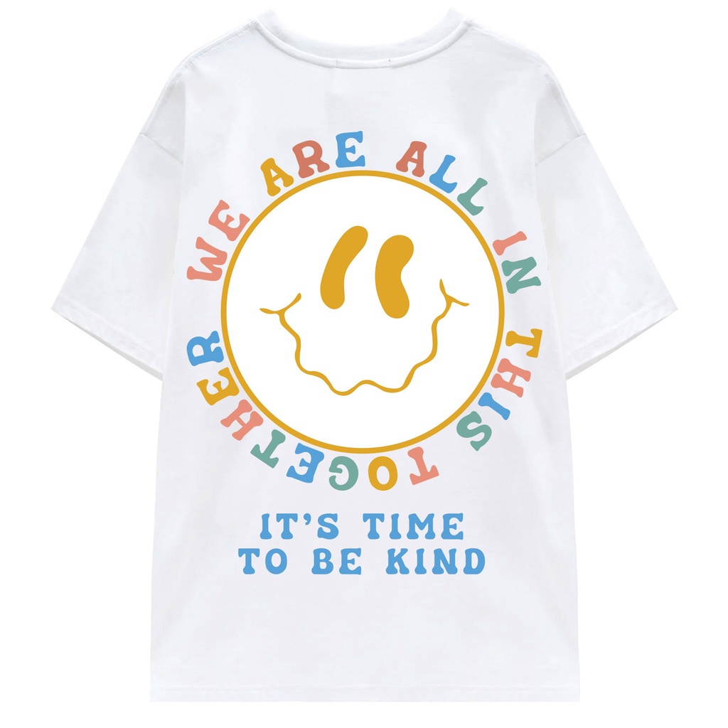 ÁO THUN LOCAL BRAND SMILE UNISEX TEE FORM RỘNG | BigBuy360 - bigbuy360.vn