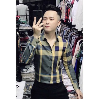 [SIÊU ĐẸP]💥Áo sơ mi nam hàn quốc dài tay họa tiết cao cấp thời trang siêu đẹp siêu chất
