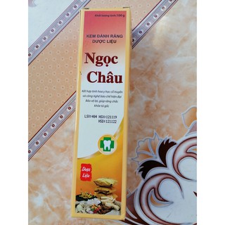 Kem đánh răng dược liệu Ngọc Châu