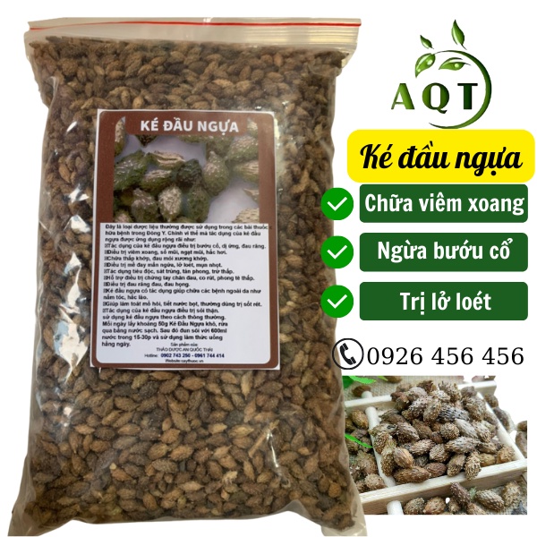 500g Ké Đầu Ngựa Khô, Sạch, Hỗ Trợ Người Bướu Cổ, Viêm Xoang