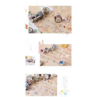 Washitape set hình dán Trong