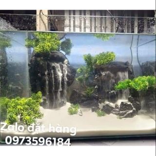 Thác cát bể cá (đang trong hồ 50×35×35)