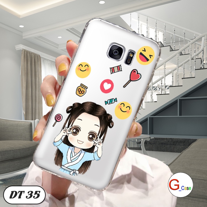 Ốp lưng điện thoại Samsung Galaxy S7 dẻo trong in hình