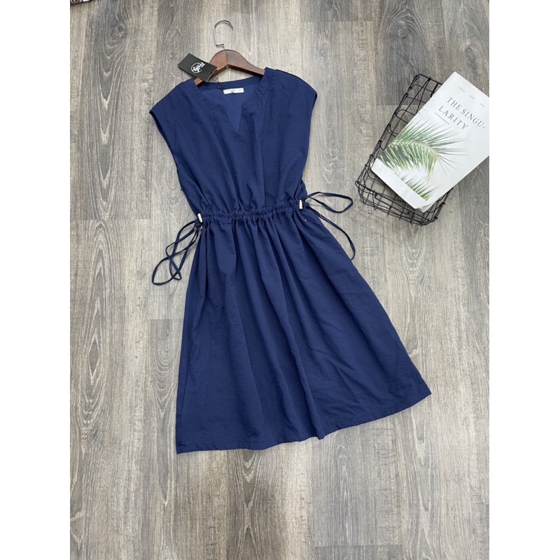 váy đầm công sở dáng xoè chất đũi hàng dư vnxk đẹp | BigBuy360 - bigbuy360.vn