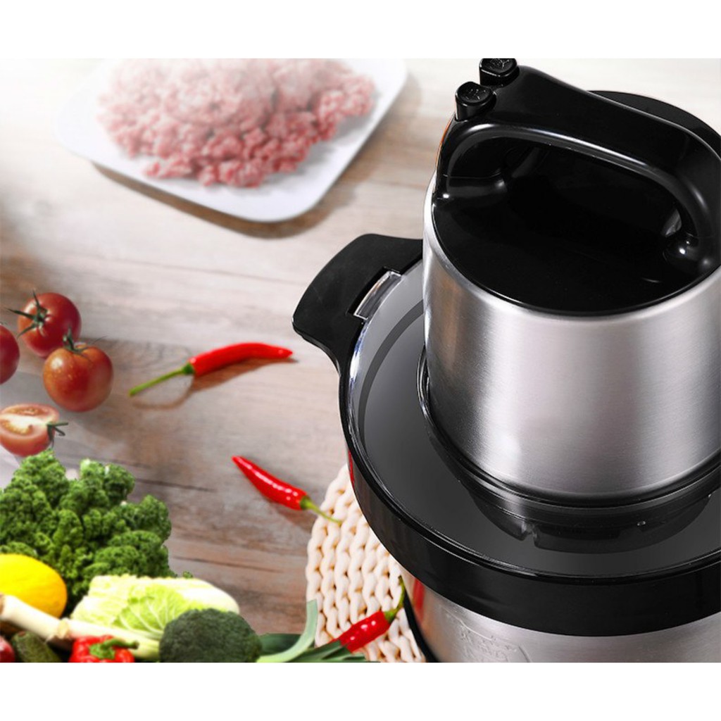 [Mã ELHADEV giảm 4% đơn 300K] Máy xay giò chả 6L Mishio MK279 1200W inox 304