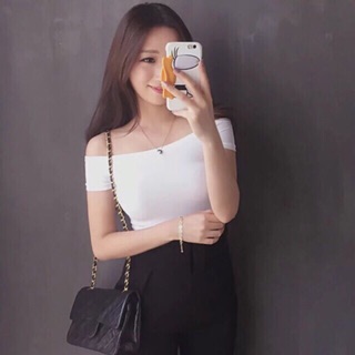 Áo body trễ vai