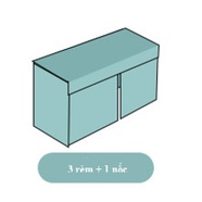 Rèm giường, rèm che giường ký túc xá, rèm giường sinh viên Shisonson mẫu phi hành gia