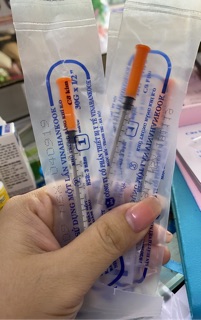 Ống tiêm 1cc(1ml), 3cc(3ml) và 5cc(5ml)dùng 1 lần