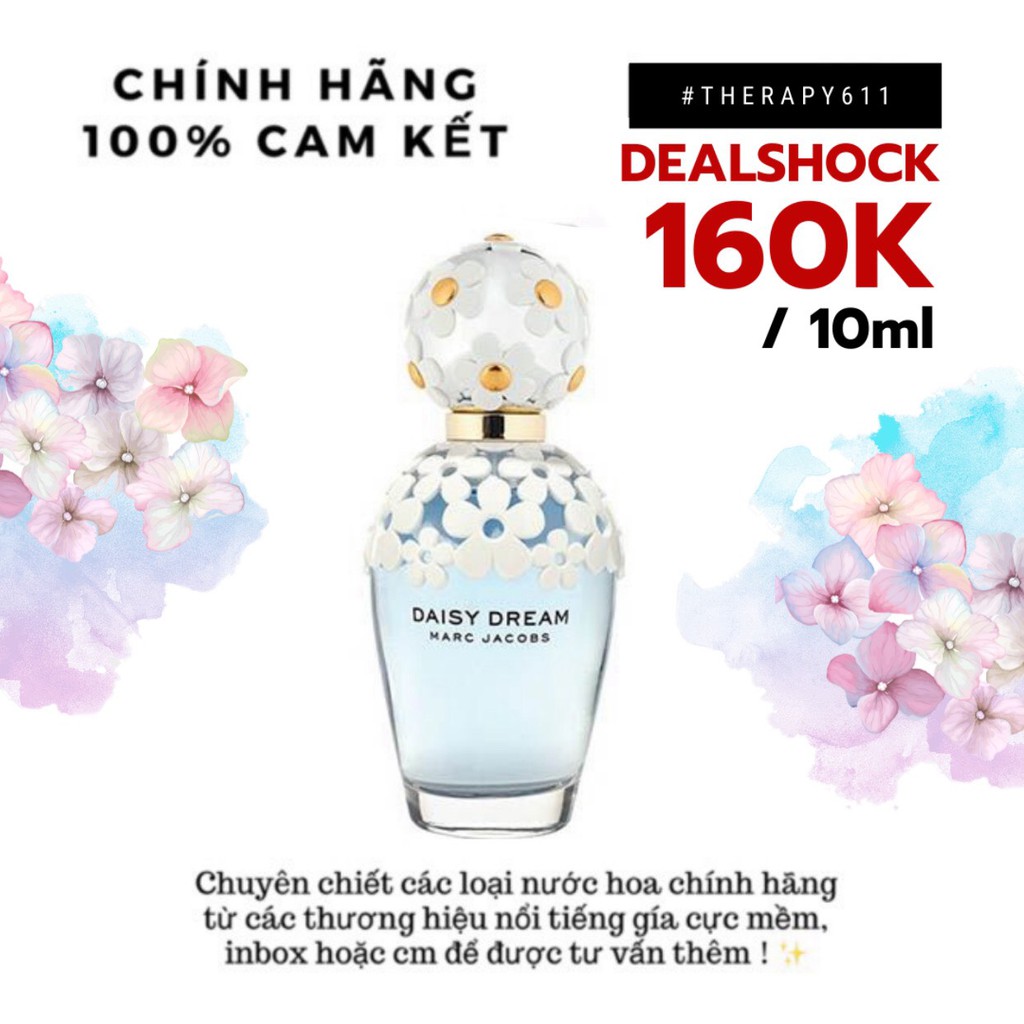 [𝗦𝗔𝗟𝗘]..::✨Nước hoa dùng thử Marc Jacobs Daisy Dream EDT 5ml/10ml/20ml -𝕂𝔻𝕡𝕖𝕣𝕗𝕦𝕞𝕖𝕤