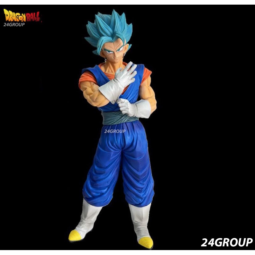 [ NHỰA ĐẶC 33CM ] Mô hình tượng đồ chơi Vegito black ssj2 blue 7 viên ngọc rồng Vegetto super saiyan figure dragon ball