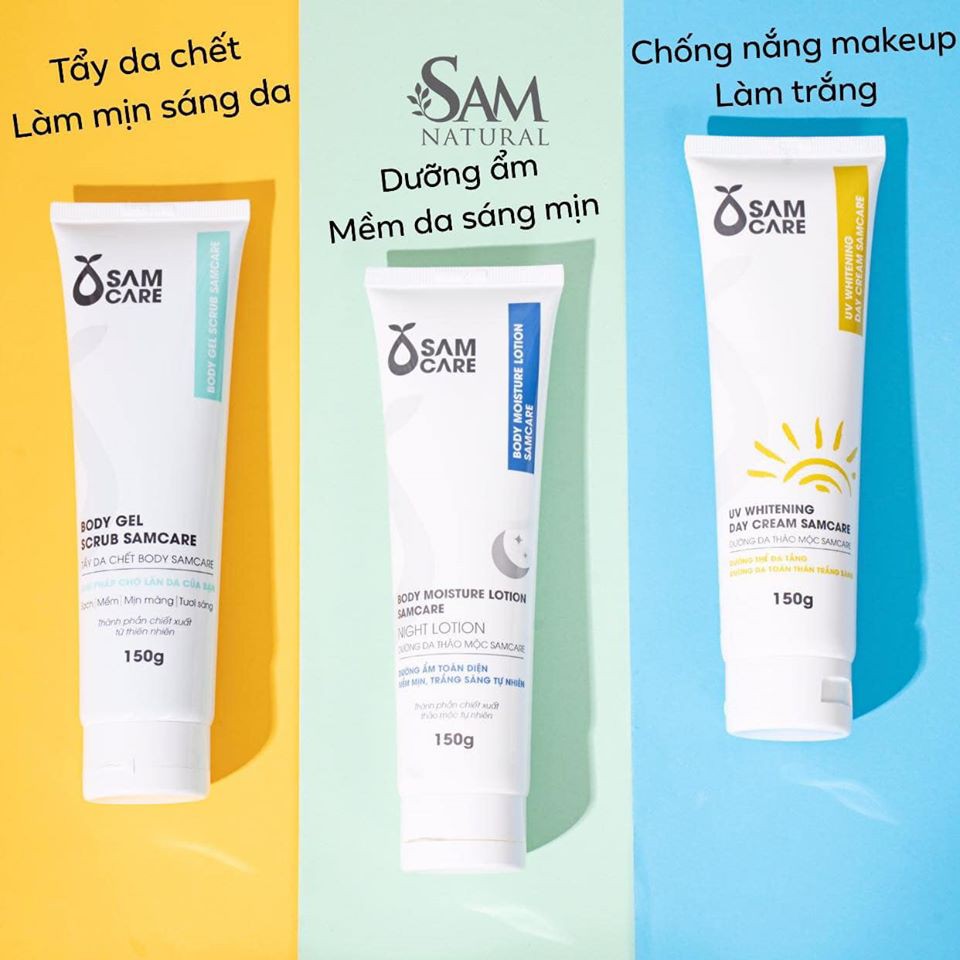 Dưỡng trắng chống nắng – UV Whitening Day Cream SamCare(chống nắng toàn thân,giúp bật tone,nuôi dưỡng làn da trắng sáng)