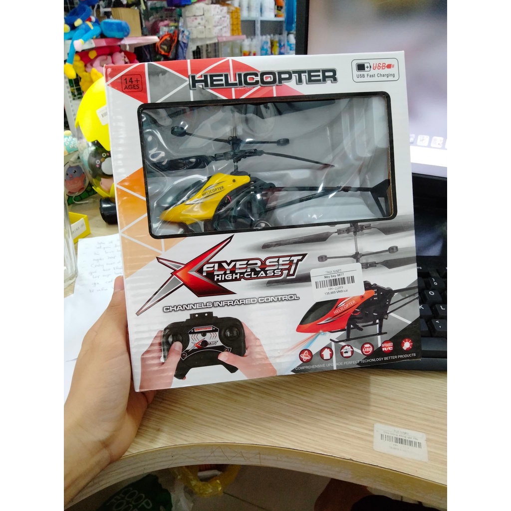 Máy bay điều khiển HELICOPTER