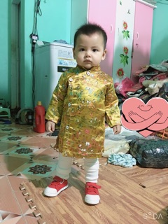 Áo dài cách tân bé trai