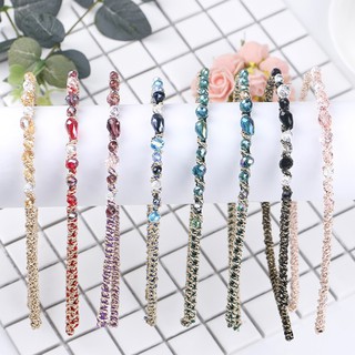 Cài tóc đính hạt lấp lánh