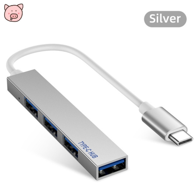 Type-C to 4USB 2.0 HUB Splitter Converter OTG Adapter Cable for Macbook Pro iMac PC Laptop Notebook