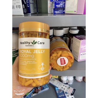 [ Hàng Chuẩn Úc] Sữa Ong Chúa Heathy Cảe Royal Jelly
