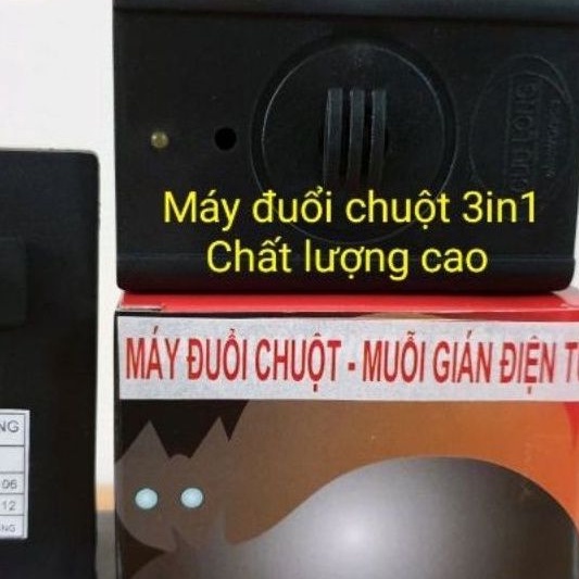 Thiết Bị 3in1 Đuổi Muỗi Gián Chuột Máy Cửu Long Dùng Sóng Siêu Âm Hiệu Quả Cao Sử Dụng Công Nghệ Thông Minh Hiệu Quả
