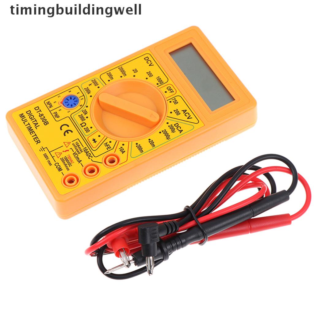 Đồng Hồ Đo Vạn Năng Kỹ Thuật Số DT-830B ac / dc 750 / 1000v Có Màn Hình LCD