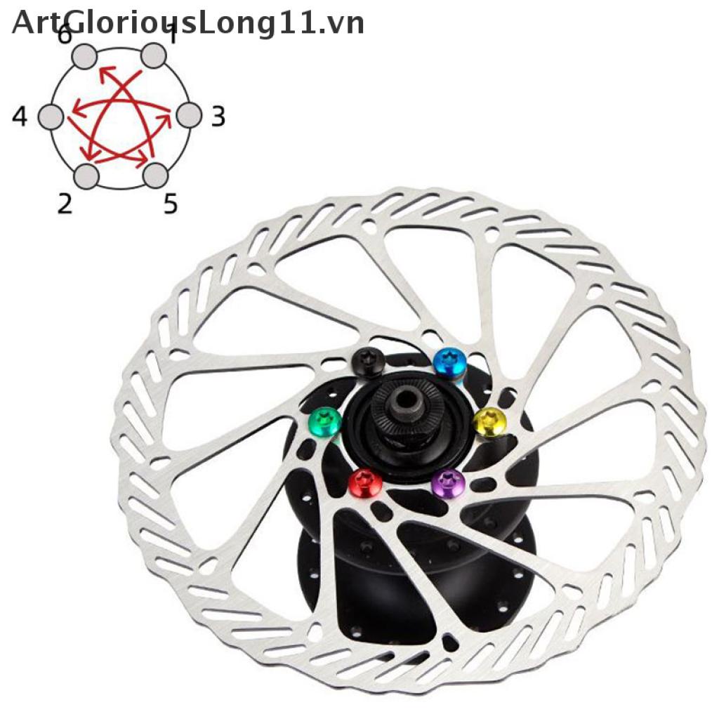 Bộ 12 Ốc Vít T25 M5 * 10 Bằng Thép Gắn Đĩa Phanh Xe Đạp Leo Núi Artglaong11