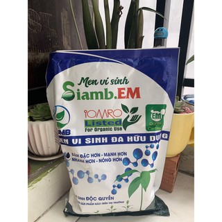 Men ủ vi sinh đa hữu dụng 1kg sản phẩm đọc quyền của viện nghiên cn sinh học và ứng dụng vi sinh miền nam