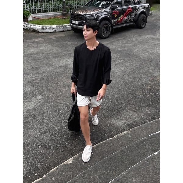 Áo sơ mi cổ xếp nam - JOSHY LONG TEE
