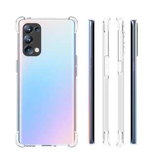 Ốp điện thoại TPU mềm trong suốt chống rơi bảo vệ cho OPPO Reno 5 Pro Plus Reno5 Pro+ 5G