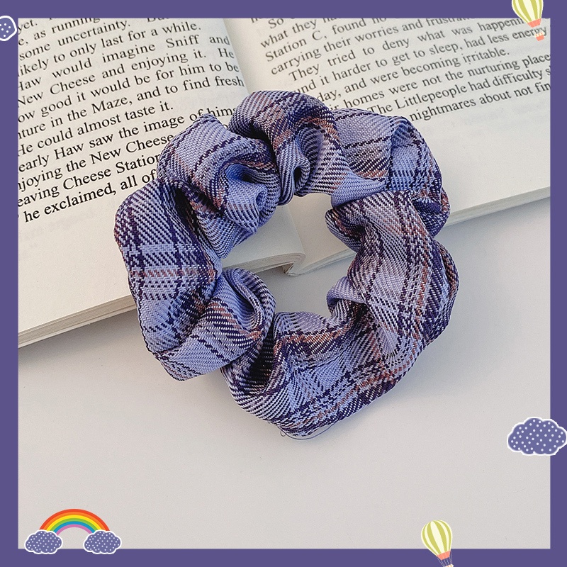 Set 5 dây buộc tóc đơn giản phong cách Hàn Quốc cho nữ