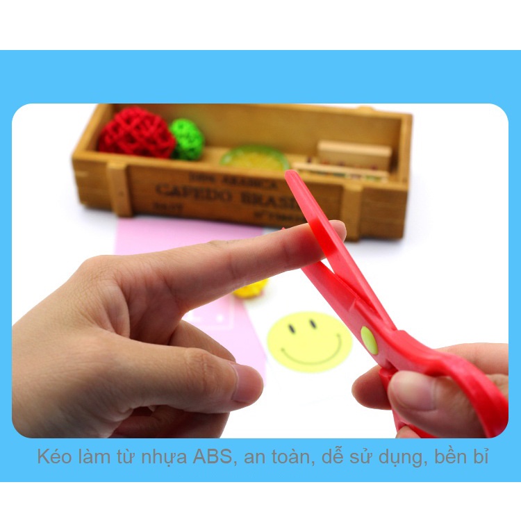 Bộ cắt giấy thủ công 96 tờ và 1 kéo Luyện cho bé sự khéo tay và sáng tạo