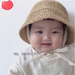 Mũ ajuma cói giấy