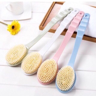 Bàn chải chà lưng có đầu massage