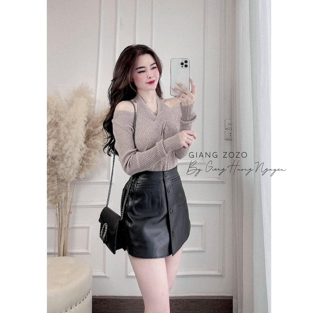 Áo len xoắn dọc xinh xắn 6109(kèm ảnh thật,video) | BigBuy360 - bigbuy360.vn