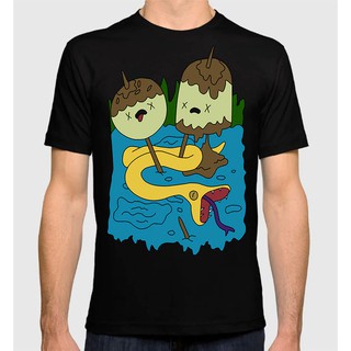 Áo cổ tròn tay ngắn in hình công chúa Bubblegum hoạt hình Adventure Time thời trang cho nam