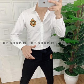 Sơ mi thêu logo cao cấp