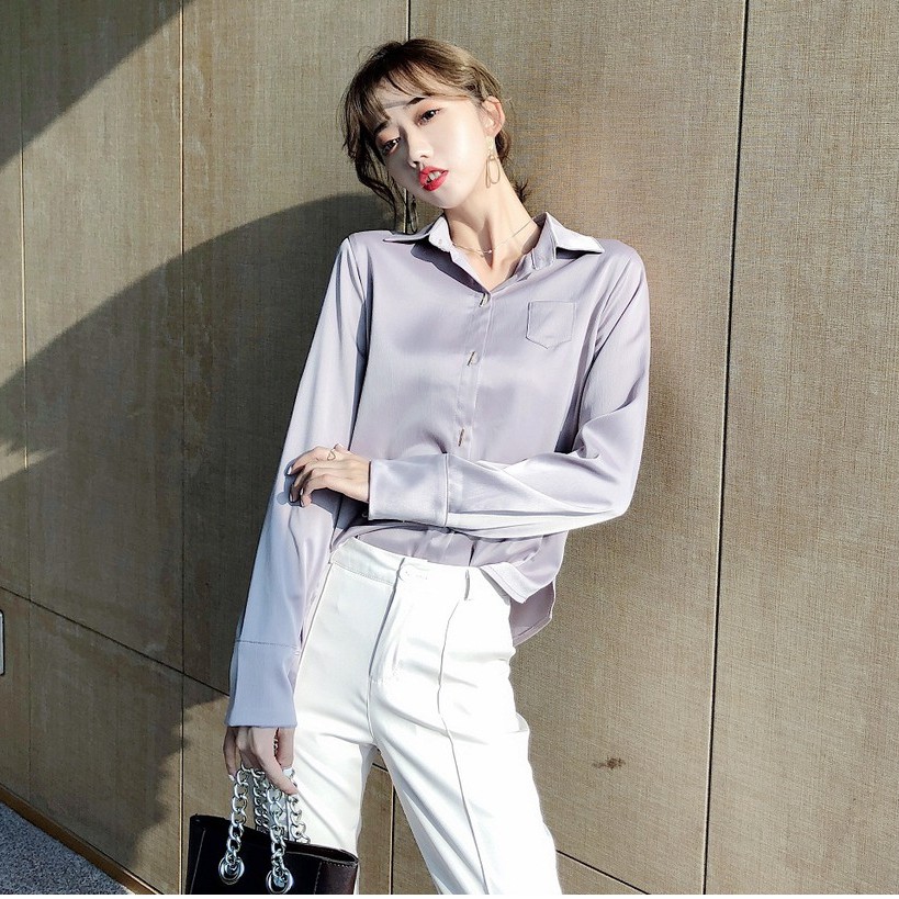 Áo sơ mi nữ tay dài Emilyshop