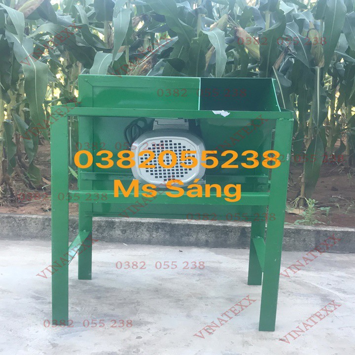 Khuyến Mãi Máy Băm Cỏ Voi Cho Trâu Bò, Máy Thái Chuối 1,5KW Khung Thép FREE SHIP