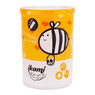 Tăm bông trẻ em Ikami 2 đầu xoắn hộp 160c