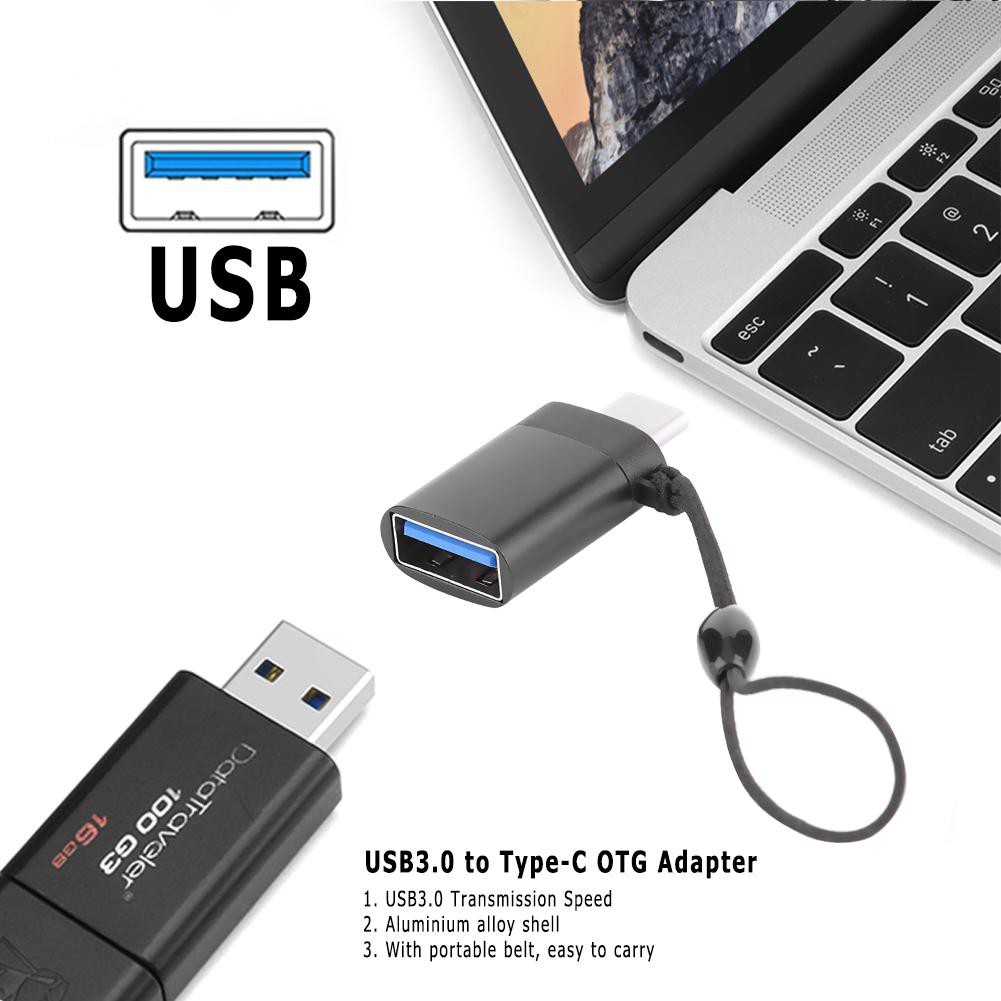 Thiết bị chuyển đổi USB 3.0 sang type C cho Galaxy S9 S8 Plus
