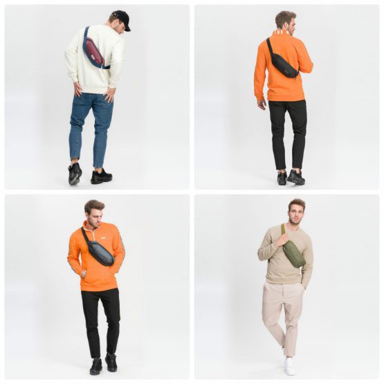 Túi đeo chéo AEVOR Shoulder Bag Bichrome Iris AEVOR