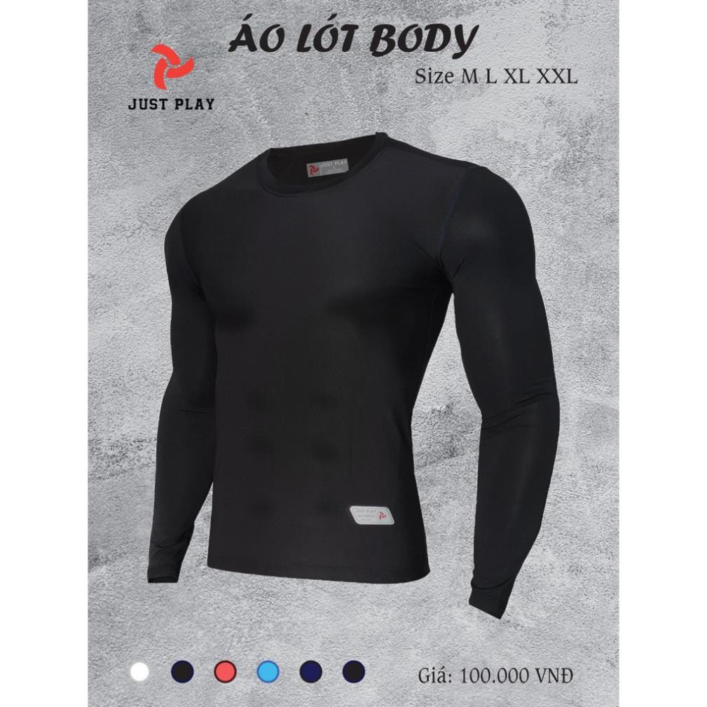 [HÀNG ĐẸP] - Áo lót body đá banh dài tay - chống nắng - vải mát 🥇