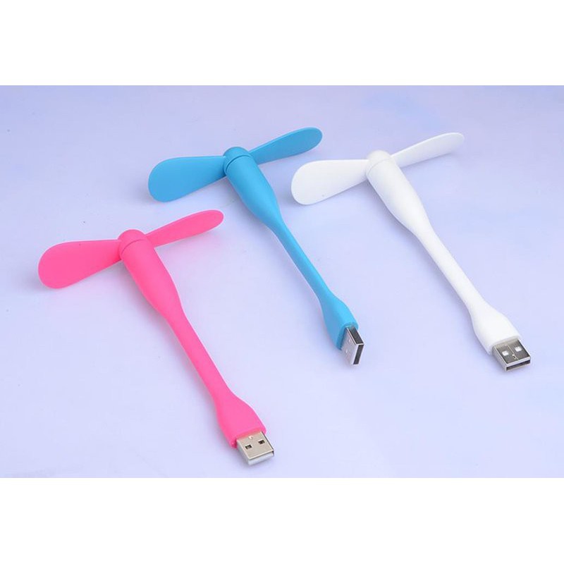 Quạt Mini 2 Cánh Chân USB Đa Năng Uốn Dẻo, Cánh Rời, Siêu Mát SIÊU HOT