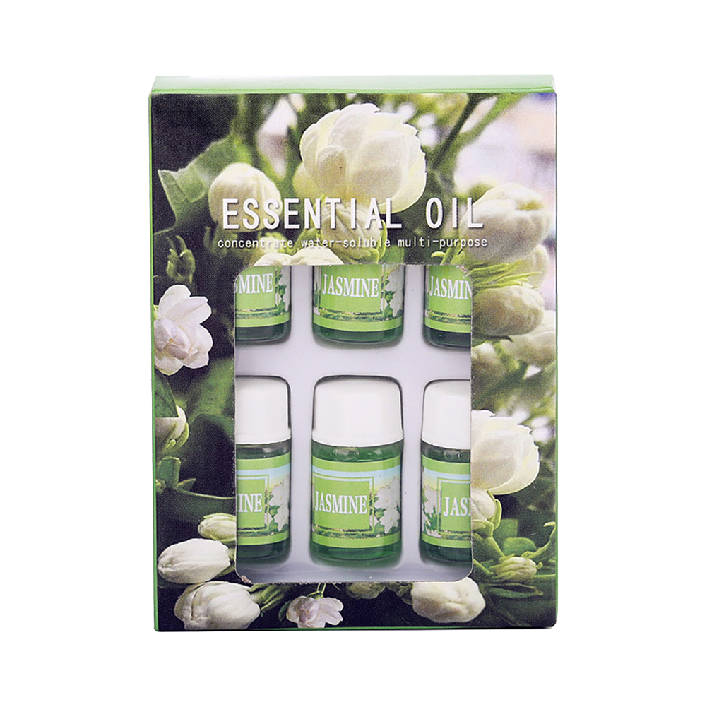 Bộ 6 lọ tinh dầu thực vật thiên nhiên 3ml nhiều mùi hương đa năng dùng cho gia đình