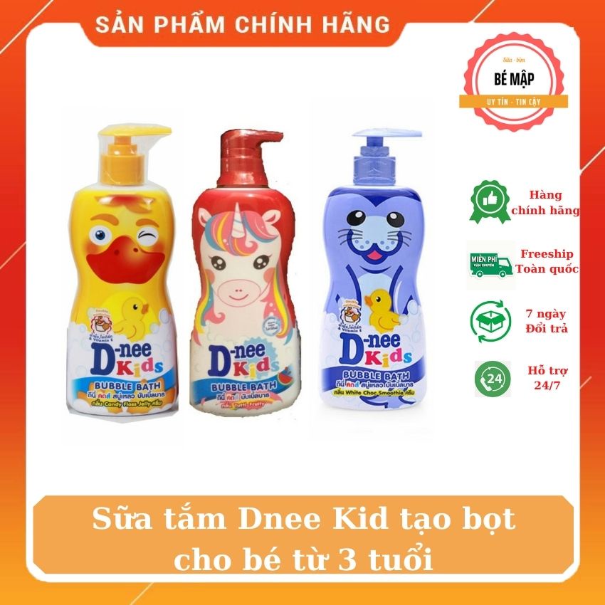 Sữa tắm gội Dnee Kid Thái Lan 400ml