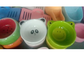 Bát ăn sứ hình Ếch , Lợn & Gấu cho hamster