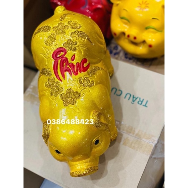 Heo đất handmade Heo quay to